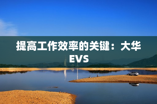 提高工作效率的关键：大华EVS